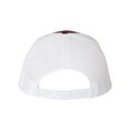 thumbnail image 3 of Richardson - Adjustable Snapback Trucker Cap - 112 - Maroon/ White - Size: OSFM, 3 of 5