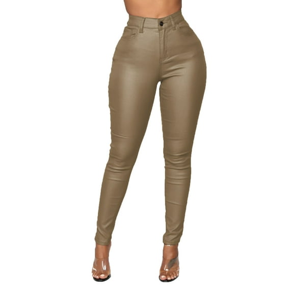 Bigersell Cute Distressed Pants Full Length Pants Women Elasticated Lace-up Tight Velvet Breathable Casual Sports Pants Loose Fit Pants for Ladies