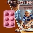 thumbnail image 2 of NSESSHome Easter Egg Shaped Silicone Cake Mold Easter Candy Cookie Mould Silicone Baking Mold for Making Cake Decorating, Chocolate, Candy, Baking Pan, 2 of 9