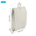 thumbnail image 2 of Uxcell Waterproof Shoes Bags, Travel Storage Bag Shoes Organizer with Zipper, 3 Pack Beige, 2 of 6