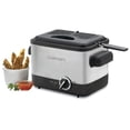 thumbnail image 1 of Cuisinart CDF-100C Compact Deep Fryer, SILVER/BLACK, 1 of 2