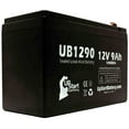 thumbnail image 4 of Compatible TSI Power 3150 Battery - Replacement UB1290 Universal Sealed Lead Acid Battery (12V, 9Ah, 9000mAh, F1 Terminal, AGM, SLA) - Includes TWO F1 to F2 Terminal Adapters, 4 of 4