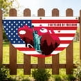 thumbnail image 5 of USA 250th Anniversary (1776-2026) Fan-Shaped Commemorative Flag - Patriotic "America 250 Years of Freedom" Bunting for Porch, Party & Home Decor Style 1, 5 of 5