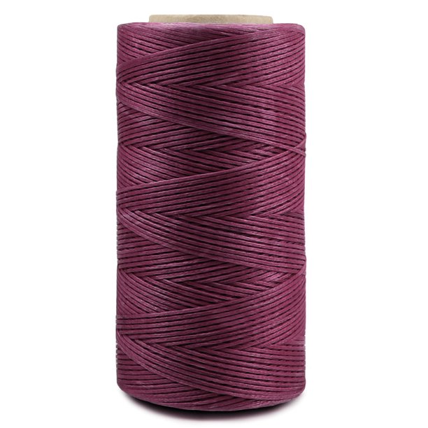 Flat Waxed Thread 260m 150D 1mm Leather Sewing Stitching Durable String Cord Leather Craft DIY