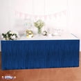thumbnail image 7 of PMU Fringe Table Skirt (Blue) 9 ft x 29 inches Pkg/1, 7 of 7