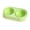Green, variant on Elevated Plastic Pet Bowl Stand Double Feeder for Dog Cat Food and Water Anti Spill Raised Design