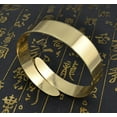 thumbnail image 2 of Brazalete Abierto Zulema Metálico de Superficie Lisa Diseño Moderno 2 piezas, 2 of 7