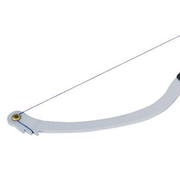 Eyebrow Ruler Bow Tool Bubble Leveler Positioning Balance Thread Eyebrow Mapping Ruler Bow for Makeup Silver