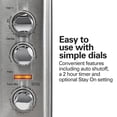 thumbnail image 5 of Hamilton Beach Countertop Toaster Oven with Convection & Rotisserie, Extra Large Capacity, Black & Stainless Steel, 5 of 8