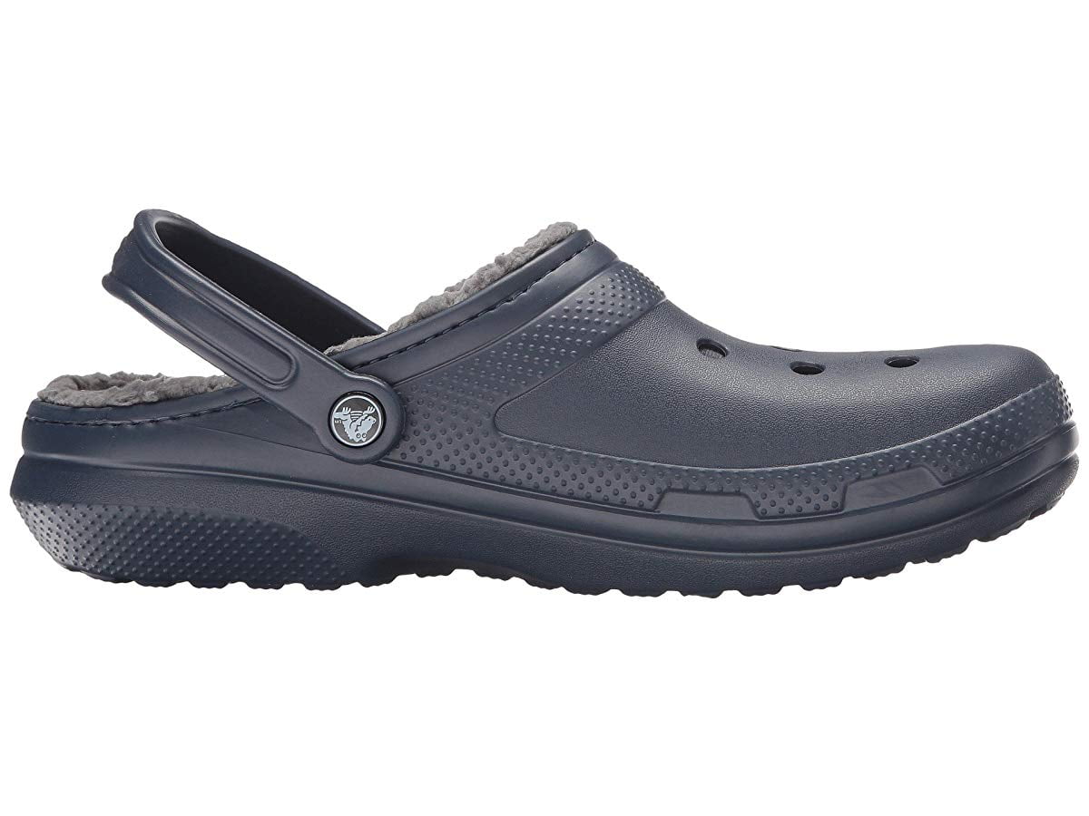 mens classic lined crocs