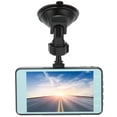 thumbnail image 2 of Grabadora de conducción Pantalla táctil de 4 pulgadas HD 1080p Grabadora de conducción de monitoreo de estacionamiento con lente dual delantera y trasera para automóvil, 2 of 9