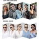 thumbnail image 3 of Small Retro Round Polarized Sunglasses Uv400 Double Bridge Sunglasses Sunset Sj1104, 3 of 5