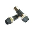 thumbnail image 2 of Conectores de compresión coaxial C.P. Company PPC EX6XLWS AquaTight RG6 bolsas Qty-15 de 50 piezas, 2 of 5
