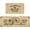 Kitchen is the Heart of the Home Kitchen-a, variant on Kitchen is The Heart of The Home Kitchen Mats Set of 2, Rubber Non Slip Backing Farmhouse Low-Profile Floor Mat Decor Indoor Rug 17"x 47"+17" x 30"\u2026