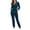 Navy, variant on Women's 2-Piece Athletic Sweatsuit Set Long Sleeve Sportswear Outfit Comfort Casual