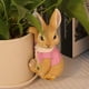 thumbnail image 5 of Popular!Estatua de jardín de conejo trepador de Pascua,estatua colgante de conejito,decoraciones,macetero,valla, 5 of 8