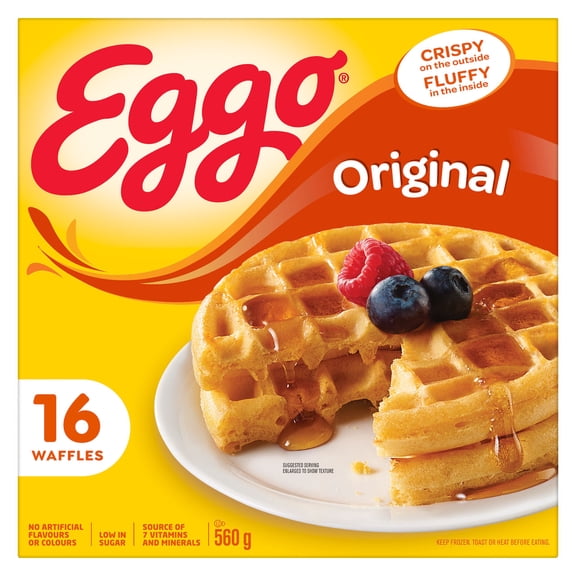 Gaufres EGGO* Originale, 560g (16 gaufres) 560 g, 16 gaufres