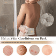 thumbnail image 3 of Loofah Back Scrubber,Exfoliating for Shower,Loofah Strap Back Cleaning Shower Strap Bath Shower Scrubber for Women, Loofah Sponges Deep Clean Relax Your Body, 3 of 5