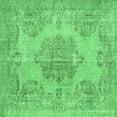 thumbnail image 1 of Ahgly Company Indoor Square Persian Emerald Green Traditional Area Rugs, 5' Square, 1 of 4
