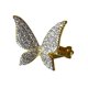 thumbnail image 1 of 1pc Women Ear Cuff Butterflies Rhinestones Jewelry Shining Non-pierced Ear Clip Birthday Gifts, 1 of 5