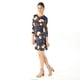 thumbnail image 1 of Vestido Dama Color Azul Mundo Terra 015419, 1 of 2
