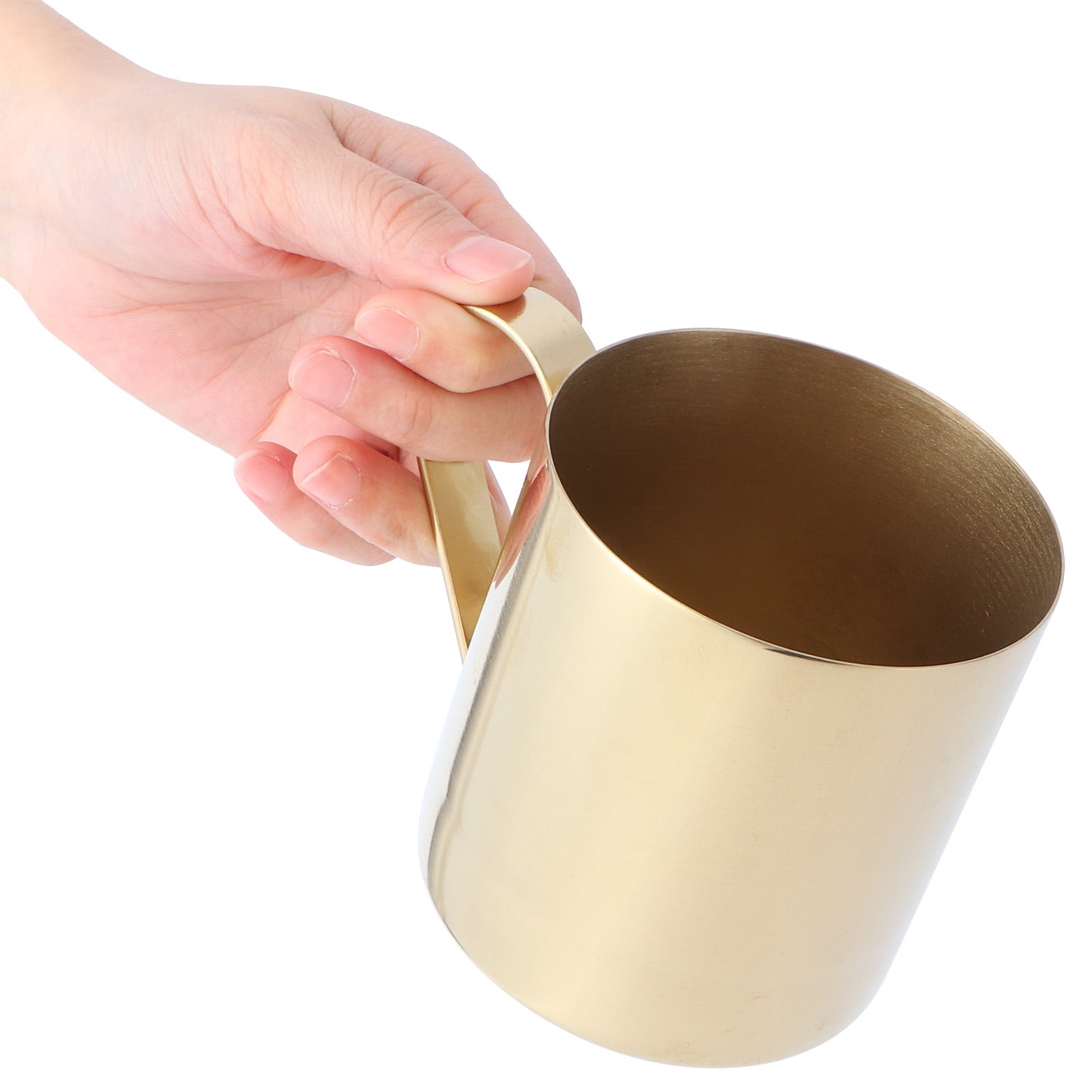 CnGlass Cappuccino Glass Mugs 8.1oz,Clear Coffee Mug Set of 2 Espresso Mug  Cups,Double Wall Insulated Glass Mug with Handle for Latte,Cappuccino,Tea 