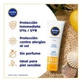 thumbnail image 3 of Protector solar facial NIVEA SUN libre de aroma con fps 50 piel sensible 50 ml, 3 of 4