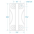 thumbnail image 5 of Seachoice Igloo Cooler Replacement Hinge, Plastic, Pack of 2, 5 of 5