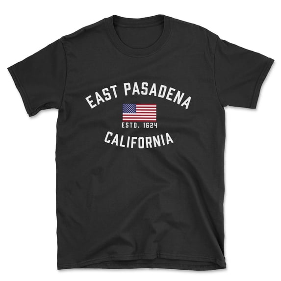 East Pasadena California Patriot Men's Cotton T-Shirt