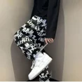 thumbnail image 5 of Pantalones deportivos para hombre, rectos, de hip-hop, de pierna ancha, holgados, estilo coreano, elegantes, informales, de moda de verano, 5 of 5