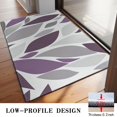 thumbnail image 3 of Purple Leaf Pattern Door Rugs,Washable Non Slip Door Mats Indoor,Decorative Door Mats,Entry Mat Indoor for Entrance,Bedroom,Kitchen,Bathroom,20"x32", 3 of 6