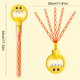 thumbnail image 3 of 32 agujeros Cartoon Blowing Bubbles Toy 5 Claw Bubble Stick para niños (amarillo), 3 of 6