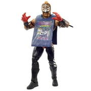 NEW JAPAN PRO-WRESTLING WWE Elite 92 Rey Mysterio Action Figure, Orange and Black