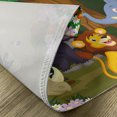 thumbnail image 5 of Ambesonne Animal Place Mats Set of 4, Cartoon Lion, Standard Size, Brown and Fern Green, 5 of 6