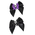 thumbnail image 5 of Bows Halloween Hair Clips Skull Head Hairpins Costume Hair Clips Girls Hairpin for Women Hair Accessories, 5 of 8
