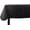 Black, variant on Yourtablecloth Heavy Duty Vinyl Rectangle or Square Tablecloth 6 Gauge Heavy Duty Tablecloth Flannel Backed Wipeable Tablecloth with Vivid Colors & Many Sizes 52 x 108 Black