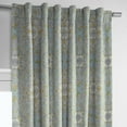 thumbnail image 4 of Half Price Drapes Printed Camille Sky Blue Room Darkening Curtains for Bedroom (1 Panel), 50W X 120L, 4 of 10