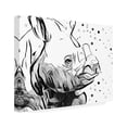 thumbnail image 2 of Ashley Aldridge 'Motley Crew in BW IV' Canvas Art, 2 of 4