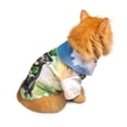 thumbnail image 5 of Happy St. Patrick’s Day Pitbull with Green Hat Shamrocks Rainbow Hawaiian Summer Shirt for Small Medium Large Dog Cat Terrier Dog Lover - 03007, 5 of 6