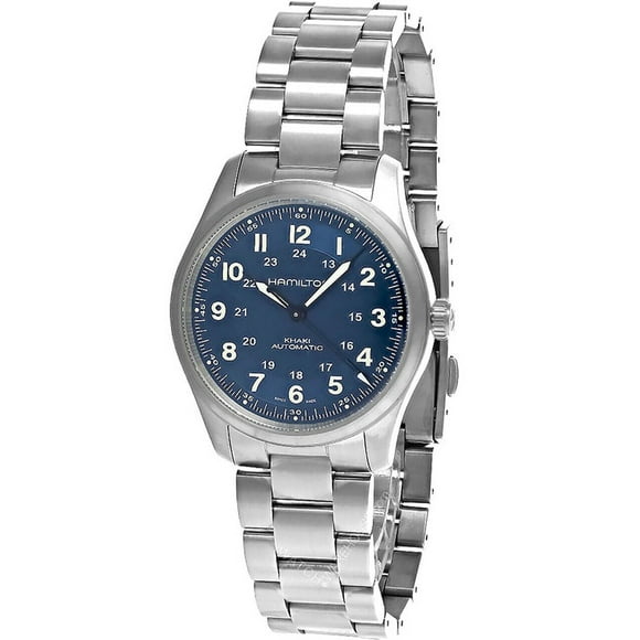 Hamilton Khaki Field Titanium Blue Dial Automatic H70205140 100M Men's Watch