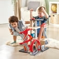 thumbnail image 6 of Hape Gearhead Stunt Garage Wooden High-Rise Car Parking Lot Kid's Playset, 6 of 8