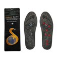 thumbnail image 1 of 1 Pair Magnetic Insoles Orthopedic Insoles Massage Insoles Acupressures Insoles for Men and Women Foot Health Care black red, 1 of 5
