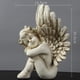 thumbnail image 4 of Estatuilla de Estatua de ángel, Colección de Decoración pa Interiore Exteriores, ángel, , Dormitorio, Escritorio, Iglesia, Decoración Blanca Estilo6 Colco Estatuilla de ángel, 4 of 4