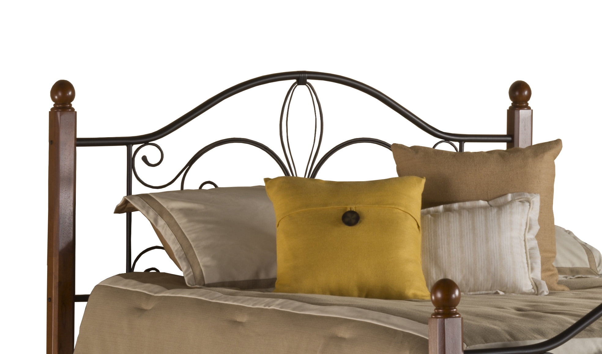 Hillsdale Furniture Milwaukee Full/Queen Wood Post Headboard Grill