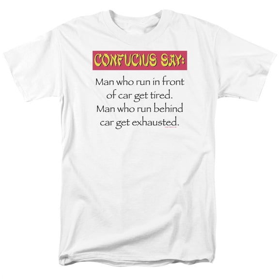 - Confucius - Short Sleeve Shirt - XXXXX-Large