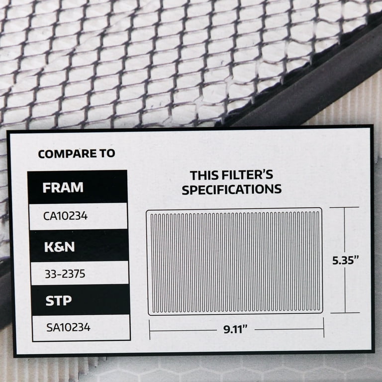 Super Tech Engine Air Filter for Nissan Versa, Infiniti Q50, Cube