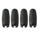thumbnail image 5 of 4 piezas reempzan los cabezales de los rodillos para el removedor de eléctrico Pro File Foot Negro Zulema Reemplazar cabezas de rodillos, 5 of 7