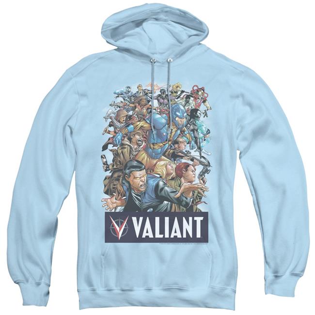 light blue captain hoodie