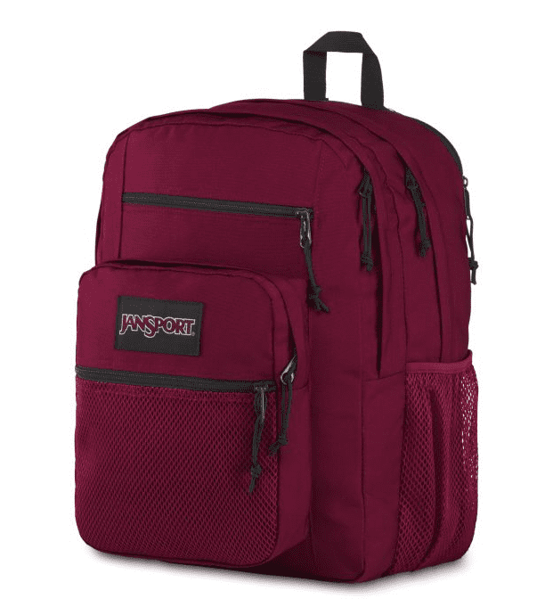 russet red jansport backpack