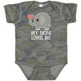 thumbnail image 3 of Inktastic My Noni Loves Me Grandchild Boys or Girls Baby Bodysuit, 3 of 5